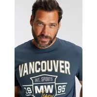 Man's World T-Shirt Kurzarm, bedruckt, Rundhalsausschnitt, aus Baumwolle