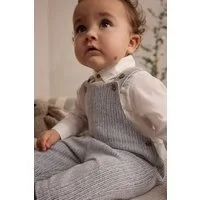 Next Body & Hose Baby-Latzhose und Bodysuit aus Baumwollgewebe (2-tlg)