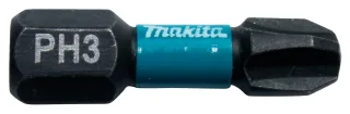 Makita Bit PH3 Impact Black, PH3 - 2 Stück - 25 mm - B-63622
