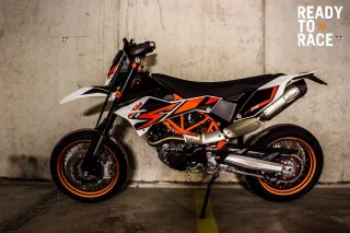 Sport Auspuff LeoVince LV One Evo Edelstahl KTM 690 SMC Supermoto / R Bj. 2008-2016 mit ABE