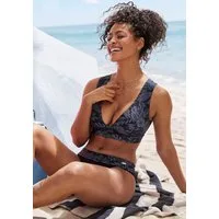 Venice Beach Bustier-Bikini-Top Moloka, mit tropischem Print