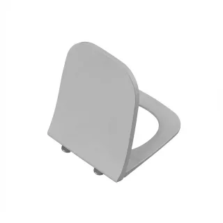 VitrA Universal Square WC-Sitz Slim Wrap mit Absenkautomatik Steingrau Matt,212-476R009 212-476R009