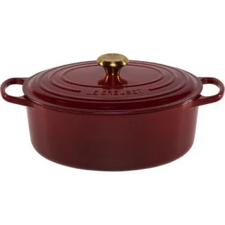 Le Creuset Signature Bräter oval 31 cm garnet