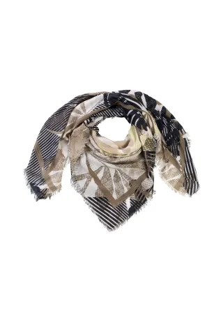 camel active - Schal mit Print yellow - Gr. - OS