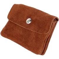 MIRROSI Mini Geldbörse Kleines Mittelgroßes Portemonnaie MADE IN ITALY Echtleder (11x8x2cm BxHxT), viele tolle Trendfarben zur Auswahl, leicht