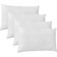 LILENO HOME Kissenfüllung Vlieskissen in verschiedenen Größen - Made in Germany, 4er Set Kissenfüllung 30x50 cm, waschbar - 40°C, allergikerfreundlich