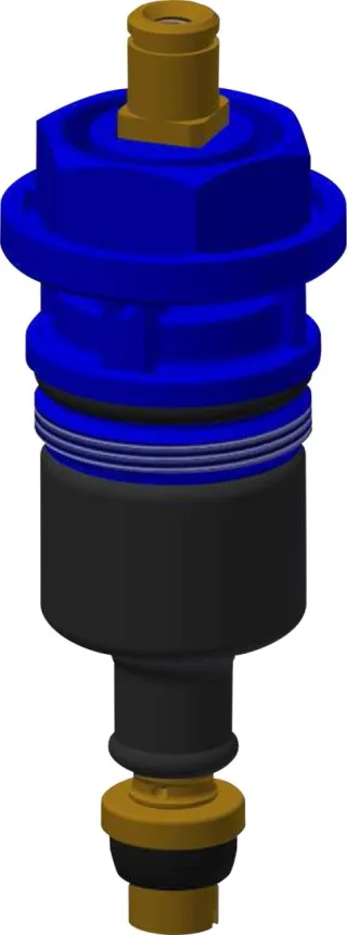 KWC Aquarotter Funktionsteil, duschen, DN15, blau, 2000104352, 2000104352 2000104352