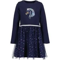 Blue Seven Jerseykleid mit Tüll-Überrock