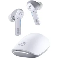 Asus ROG Cetra wireless In-Ear-Kopfhörer (Active Noise Cancelation, Google Assistant, Siri, Samsung Bixby, Amazon Alexa, Bluetooth, Moonlight White, ANC, wasserdicht, weiß, Wireless)