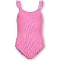 KIDS ONLY Badeanzug KOGSUNNY STRUCTURE SWIMSUIT ACC mit kleiner Rüsche an der Schulter