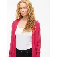 Vila Longstrickjacke VIRIL LONG L/S KNIT CARDIGAN - NOOS Viskosemischung, regular fit