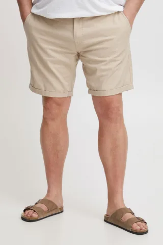 Blend Shorts "BHLias Big & Tall" Chino Shorts aus Leinenmix in großen Größen