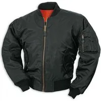 Brandit Military-Jacket Brandit MA1 Bomberjacke schwarz