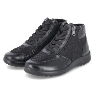 Beliana Schnürboots KIRA 24  Schwarz - Gr. 39 -  Textil