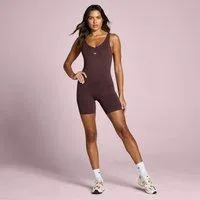 MP Damen Tempo Nahtlos Shorts Bodysuit - Fudge - L