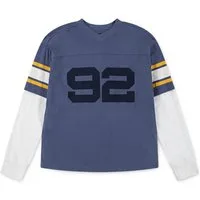 Abercrombie Kids Sweatshirt AFB FOOTBALL HANGDOWN TE im Football-Style und mit Prints, Streifen, for boys