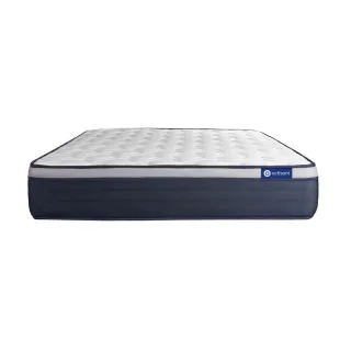 Actisom Matratze, Weiß, Textil, Uni, H3, 180x220 cm, Oeko-Tex® Standard 100, bessere Druckentlastung durch Noppenstruktur, Schlafzimmer, Matratzen Shop, Matratzen, Viscoschaummatratze
