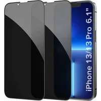 AVANA Schutzfolie Panzerglas für iPhone 13 / 13 Pro Sichtschutz Panzerfolie Schutzglas, (2-St), 9H, Anti-Spy Panzerfolie