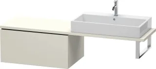 Duravit L-Cube Unterschrank für Konsole Taupe Matt 820x547x400 mm - LC583409191 LC583409191