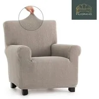 Belmarti Sesselhusse Bezug für Sessel, Relaxsessel, Ohrensessel made in Spain, elastisches Material, hochwertiger und langlebiger Baumwollmix