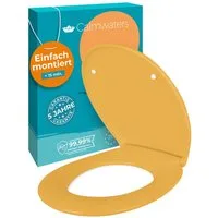Calmwaters WC-Sitz Original, Premium, Made in EU, Absenkautomatik, bis 250 kg, Abnehmbar, 26LP6229