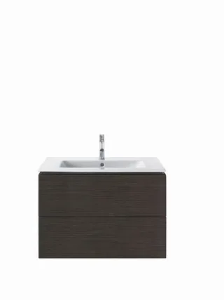 Duravit L-Cube Waschtischunterbau wandhängend Eiche dunkel gebürstet Matt 820x481x550 mm - LC6241072 LC624107272