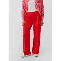 s.Oliver Chinos Hose Elegante Wide-Leg-Hose im Relaxed Fit