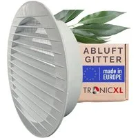 TronicXL Lüftungsgitter 150mm Lüftungsgitter Abluftgitter Fliegengitter für Bad Küche Trockner (Wohnmobil Gewächshaus, 1 St., Garage), Für Growbox Abluft Zuluft Klimaanlage
