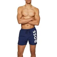 BOSS Badeshorts Octopus (1-St) Badehose halblang Quick Dry