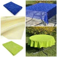 heimtexland Gartentischdecke Outdoor Garten Tischdecke Blumen Ranke Weichschaum (Stück 1-tlg, 1), wetterfest I robust I UV-beständig I rutschfest I waschbar