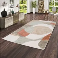 Pergamon Designteppich Designer Teppich Maui Modern, Rechteckig, Höhe: 13 mm