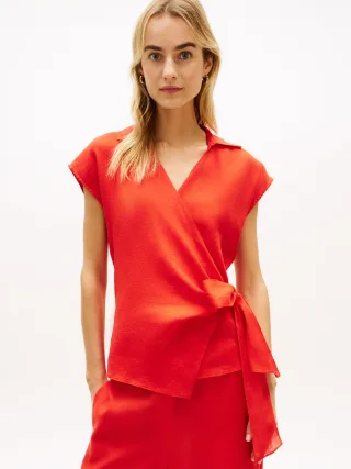 LINEN KNOT NS TOP Fireworks - Gr. - 36