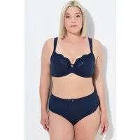 Ulla Popken Bügel-BH Bügel-BH Jacquard Spitze Softcups