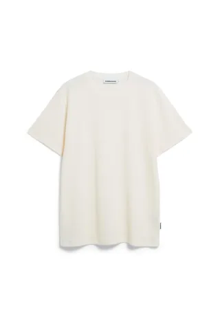 Armedangels - MAARKOS WAFFLE T-SHIRT oatmilk - Gr. - XXL