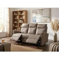 Home affaire 3-Sitzer FINNARA, 3-Sitzer,elelektrische Relaxfunktion in 2 Sitzen, USB A/C, Liegefunktion 105°-135°, Federkern