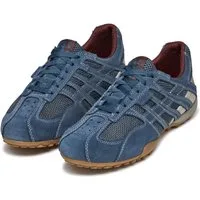 Geox U SNAKE ORIGINAL Schnürschuh, Schnürschuh, Freizeitschuh, Trekking Sneaker mit Lederinnensohle