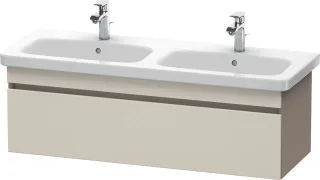 Duravit DuraStyle Waschtischunterbau wandhängend Taupe & Basalt Matt 1230x448x398 mm - DS639809143 DS639809143