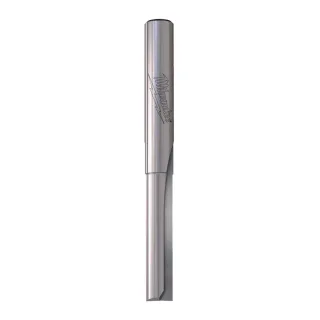 Milwaukee Nutfräser 2-Schneiden 1/4" Schaft 6 x 60 mm - 4932501163