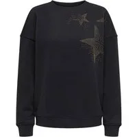 ONLY Sweatshirt ONLLUCCA L/S O-NECK DETAIL CS SWT