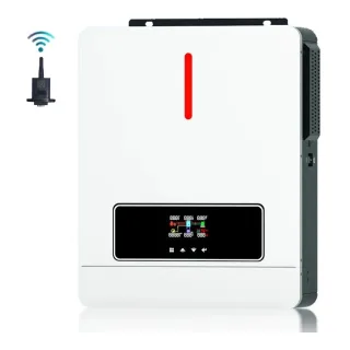 [EU Direct] DAXTROMN Power 4200W/6200W Solar Hybrid Inverter 48V / 24V DC to 230V AC 120A MPPT Pure Sine Wave Charge Con