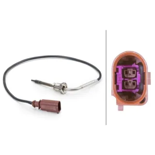 Hella Abgastemperatursensor VW Touareg 3,0 V6 Tdi