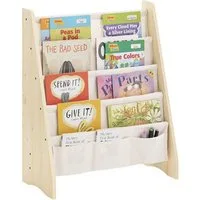 SoBuy Bücherregal KMB50, Bücherregal Kinder, Kinder Bücherregal, Kinderbücherregal, Kinder-Bücherregal Hängefächerregal mit 4 Ablagefächern