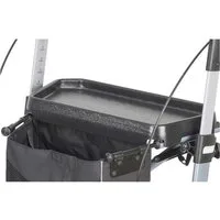 RUSSKA Tablett Russka Tablett für Rollator Vital schwarz, (Einzelartikel, 1-tlg., 1 Verkaufseinheit), Rollator-Tablett