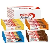 Premier Protein 20x40g High Protein Bar 50% Multiflavourbox Low Sugar Riegel, 20 er 20 St., 800 g