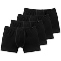 Schiesser Boxershorts Essentials ohne Eingriff im 4er Pack