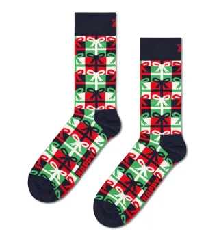 happy socks - Multi Color Gift Sock Blau - Gr. - 38