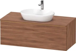 Duravit D-Neo Konsolenwaschtischunterbau wandhängend Nussbaum Matt 1200x550x459 mm - DE4949004790000 DE4949004790000