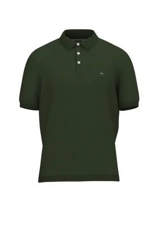 FYNCH-HATTON - Polo, shortsleeve, Air Cotton dark khaki - Gr. - L