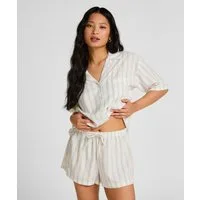 Hunkemöller Pyjama Leinen-Shorts