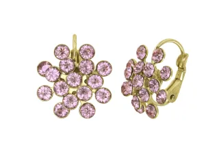 konplott - Ohrringe - Magic Fireball pink